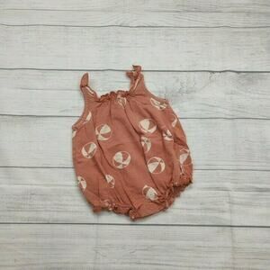 3/6m Rylee + Cru Beach Ball Romper